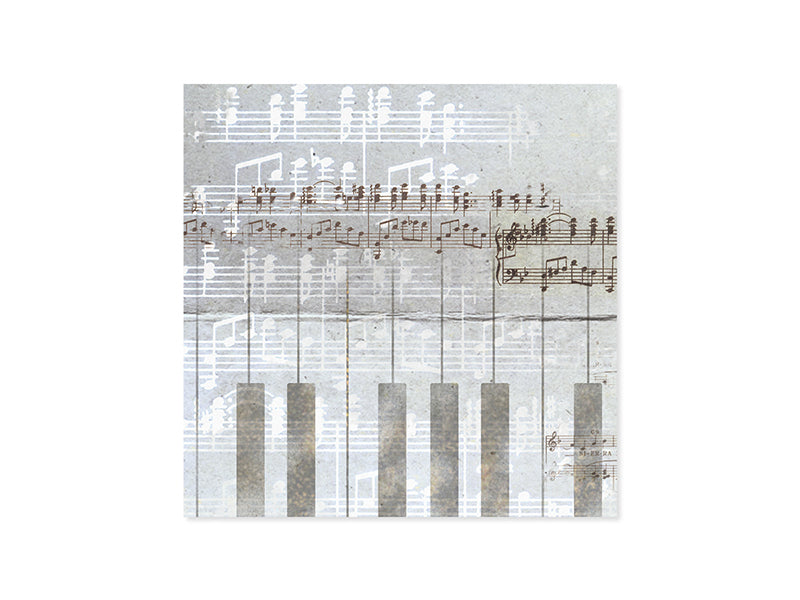 Pop-up Baby Grand Piano Card