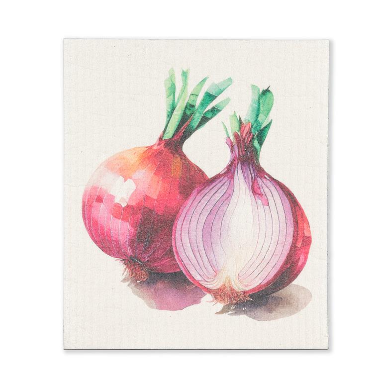 Swedish Dishcloth Red Onion