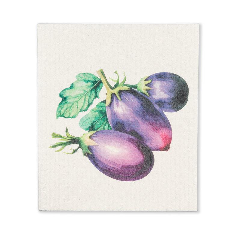 Swedish Dishcloth Eggplant