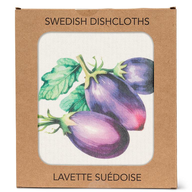 Swedish Dishcloth Eggplant