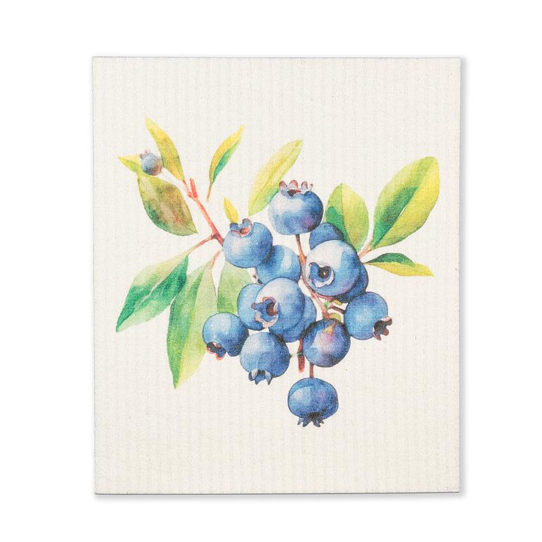 Swedish Dishcloth Blueberry