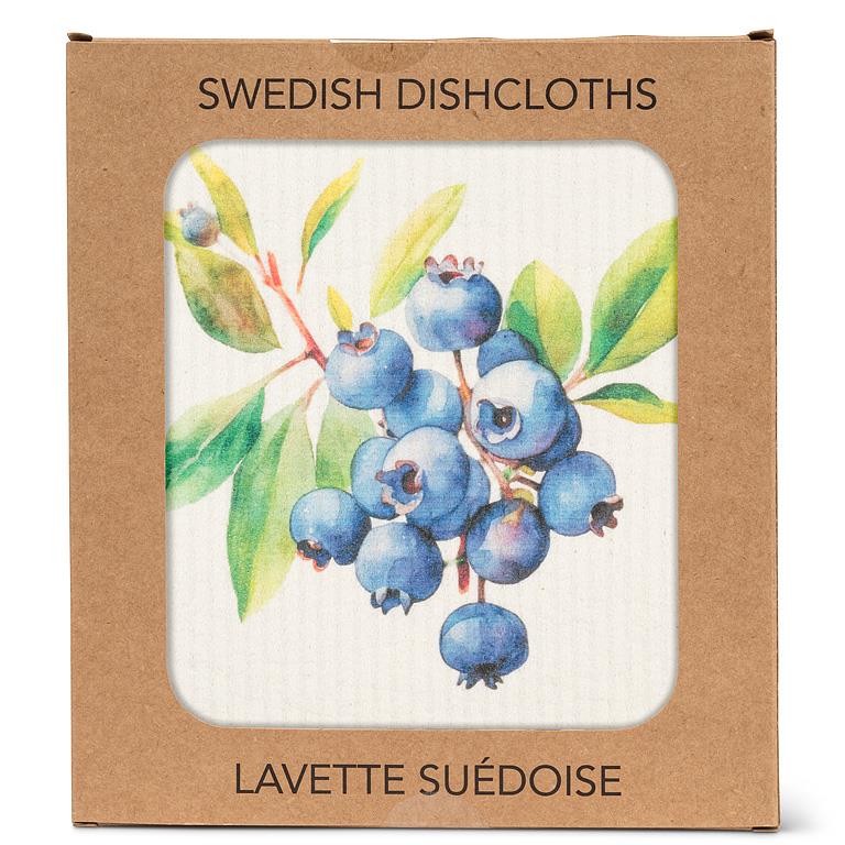 Swedish Dishcloth Blueberry