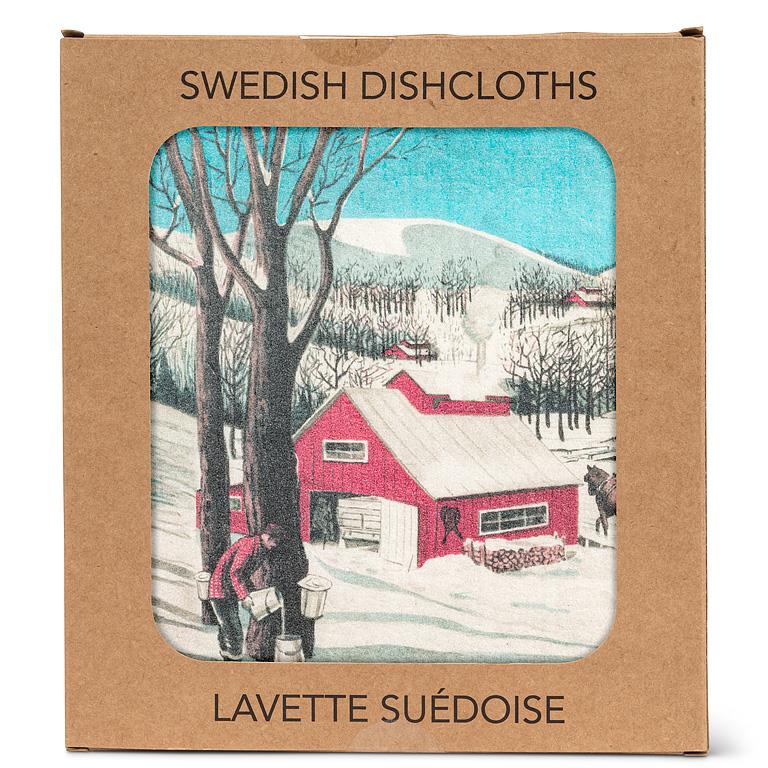Swedish Dishcloth Maple Sugar Shack