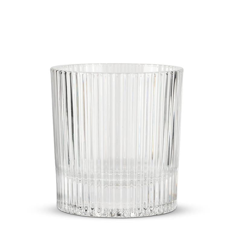 Vertical Optic Tumbler Glass