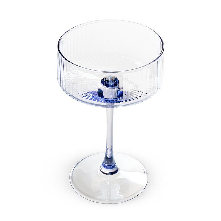 Tight Optic Cocktail Coupe With Lustre