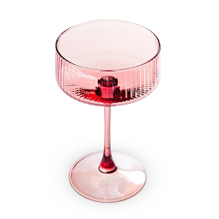 Tight Optic Cocktail Coupe With Lustre