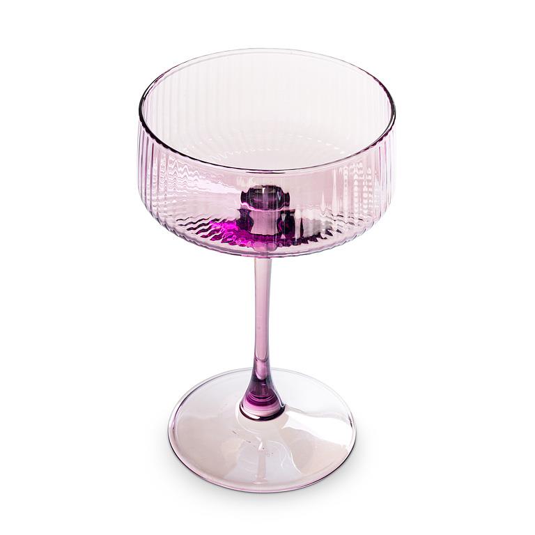 Tight Optic Cocktail Coupe With Lustre