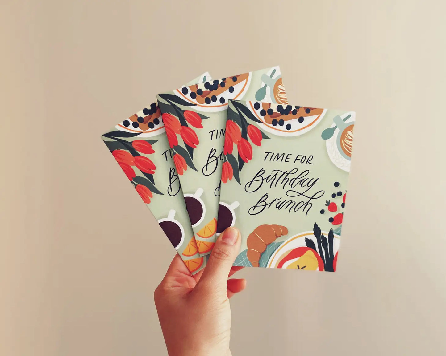Birthday Brunch Card