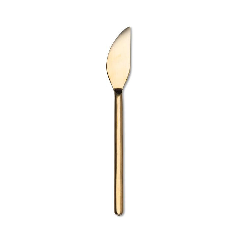 Modern Small Gold Finish Cutlery