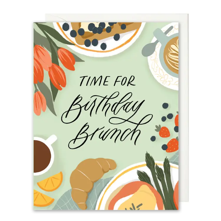 Birthday Brunch Card