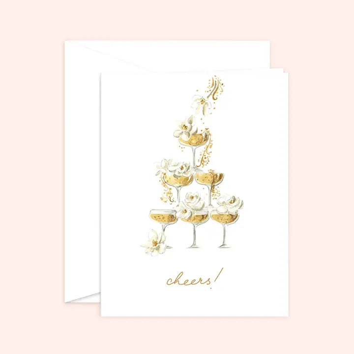Champagne Cheers Card