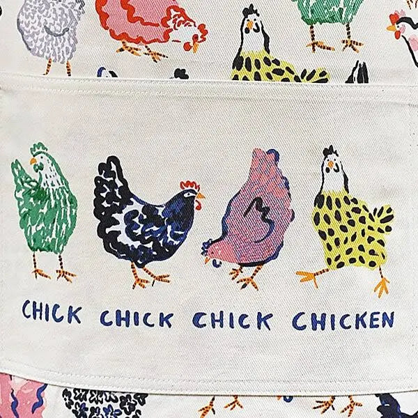 Chick Chicken Cotton Apron