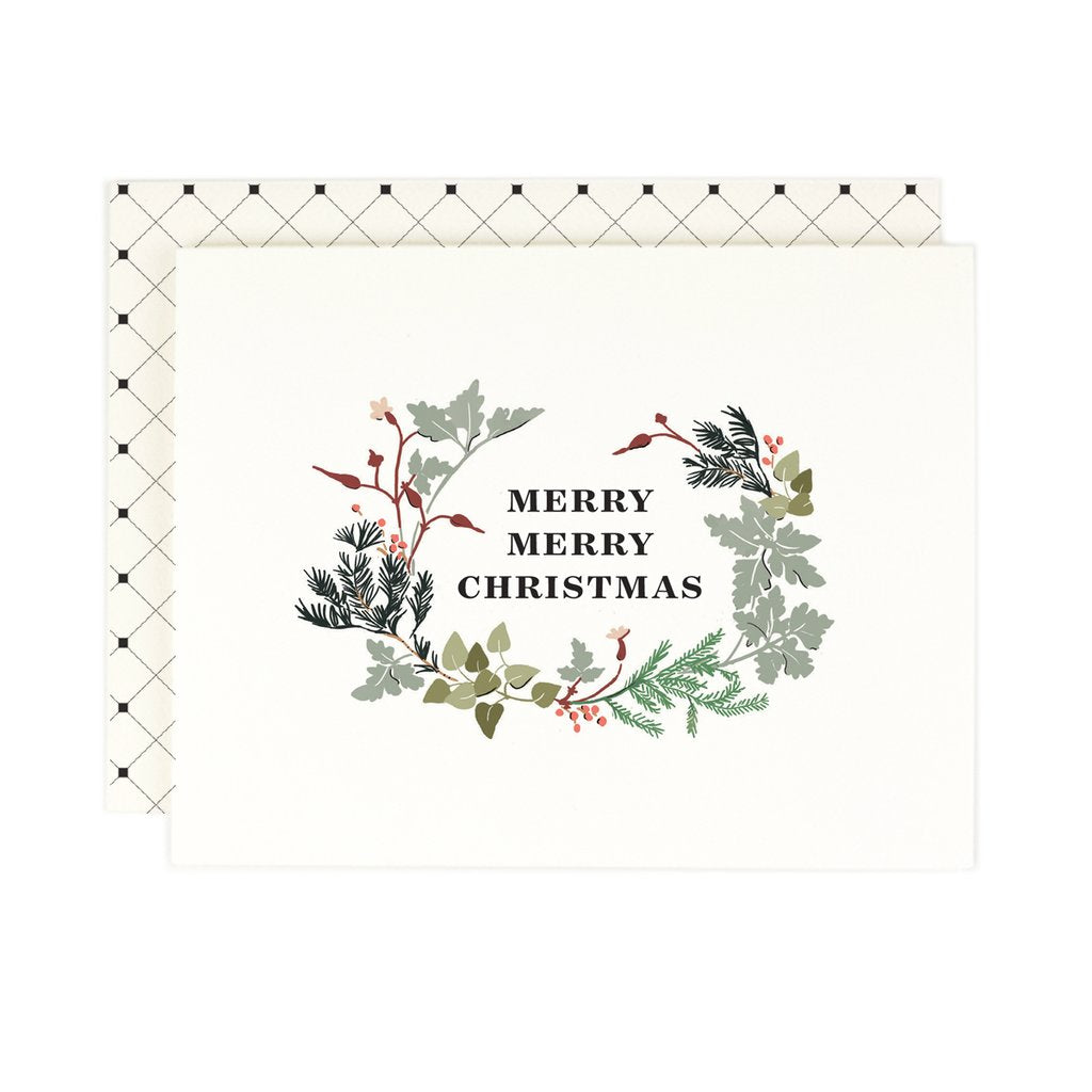 Merry Merry Christmas Card