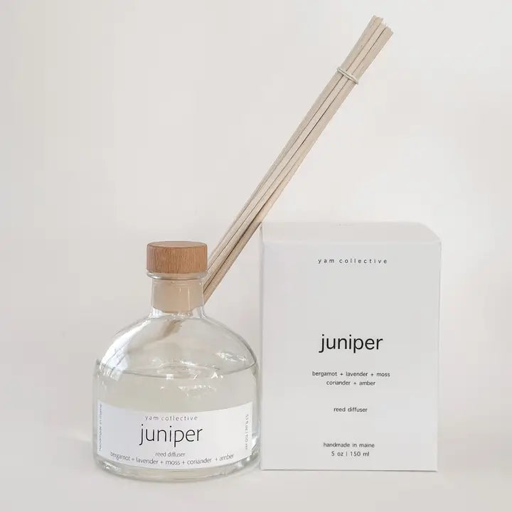 Juniper - Moss + Coriander Reed Diffuser
