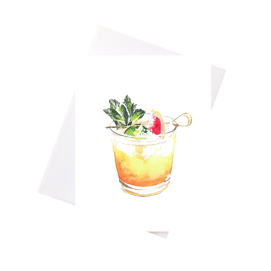 Mai Tai Card
