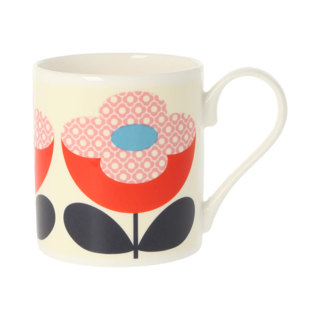 Buttercup Stem Red & Pink Mug