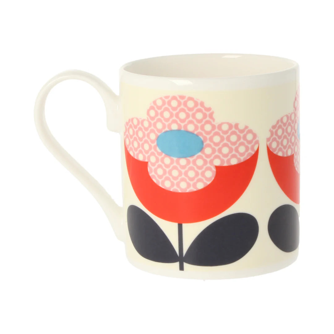 Buttercup Stem Red & Pink Mug