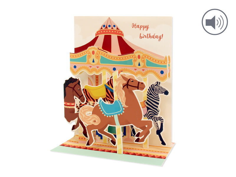Sight 'n Sound Carousel Card
