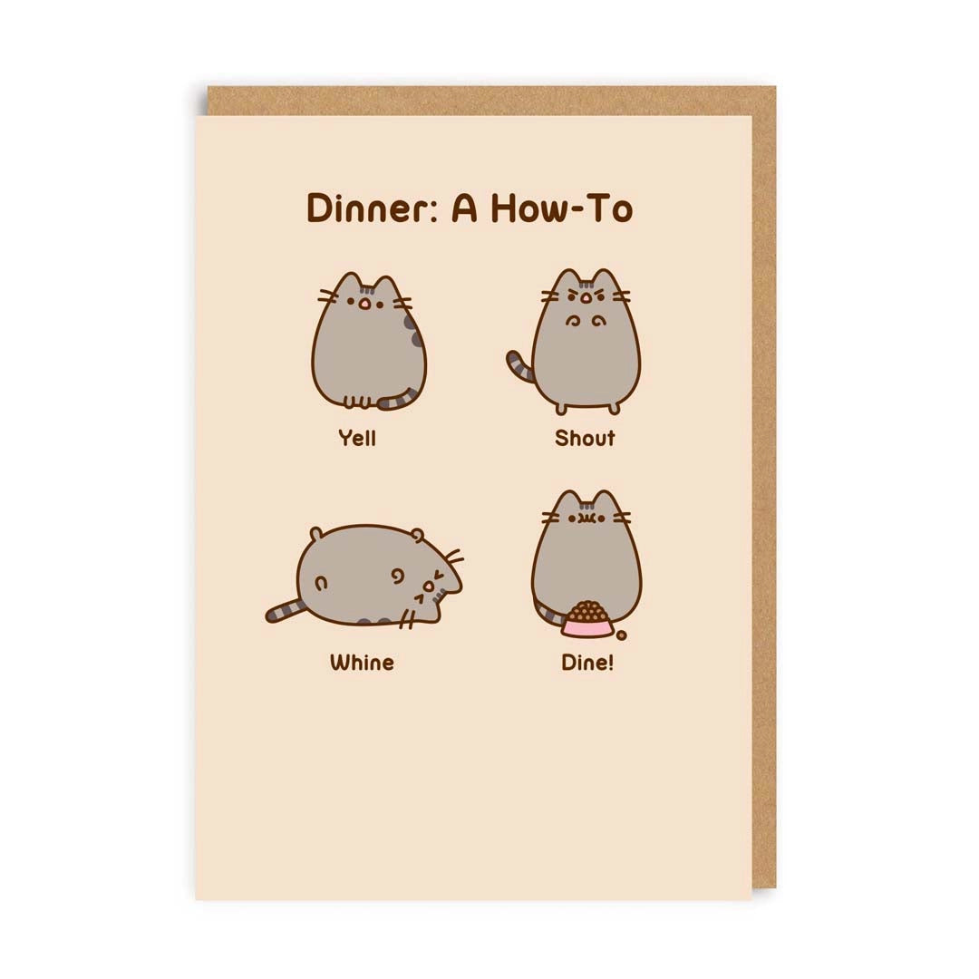 Dinner: A How To Card