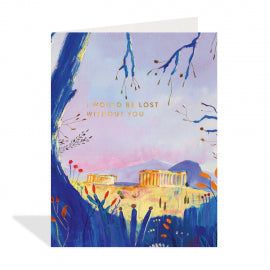 Lost Without You Card