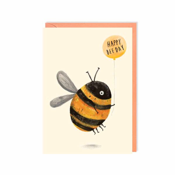 Happy Birthday Bee Card