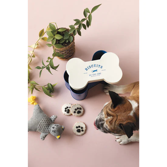 Tin Dog Biscuits Bone