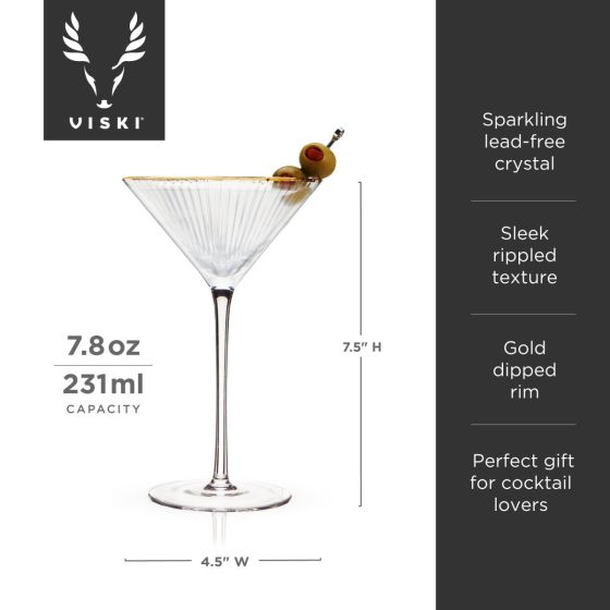 Meridian Martini Glasses