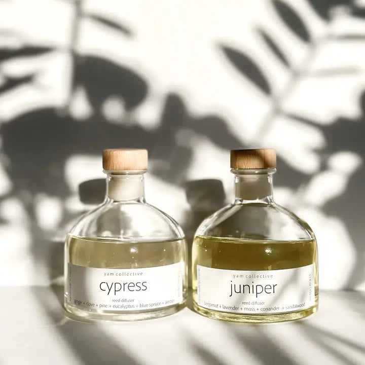 Juniper - Moss + Coriander Reed Diffuser