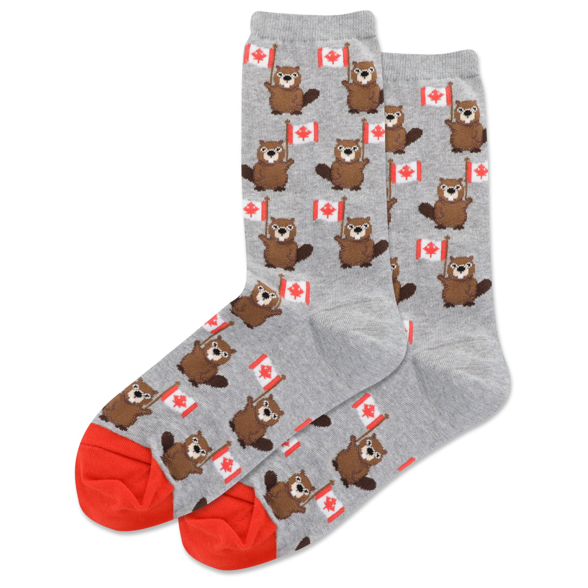 Cananda Beavers Women's Crew Socks