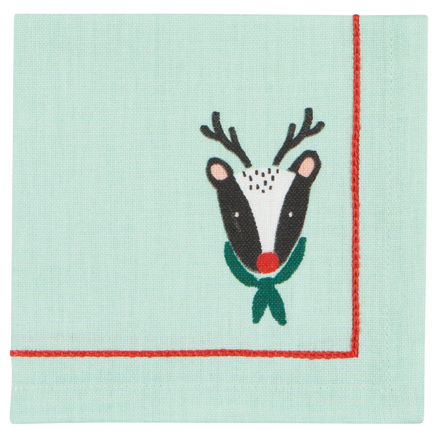 Rudolph Imposter Cocktail Napkins Set of 4