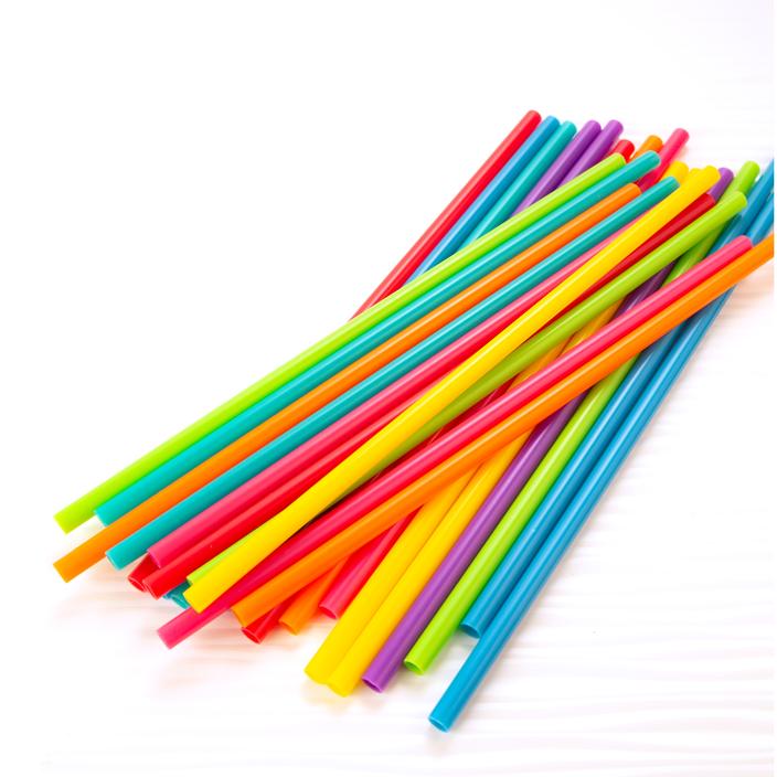 Bright Colour Reusable 11" Straw