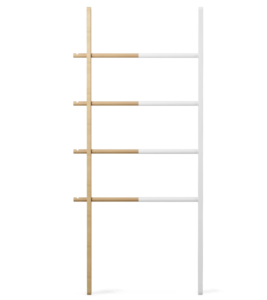 Hub Ladder White Natural