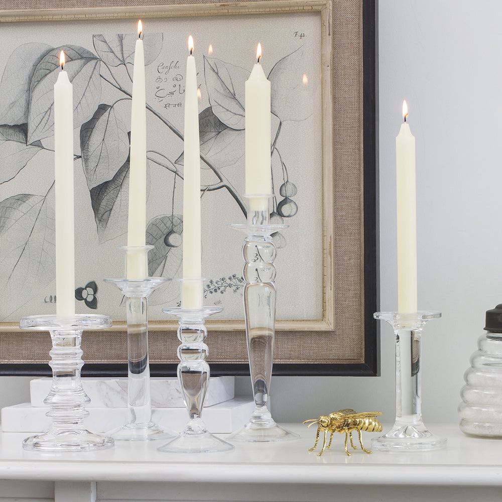 Taper Candle 9" X 7/8" Ivory