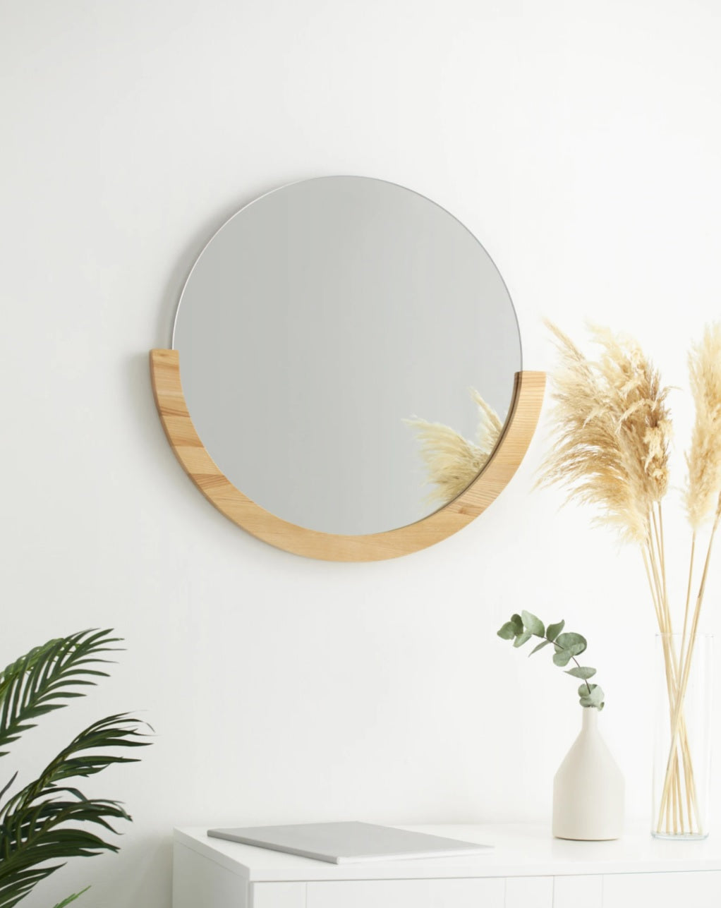 Mira Wall Mirror Natural