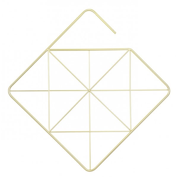 Pendant Square Gold Scarf Organizer