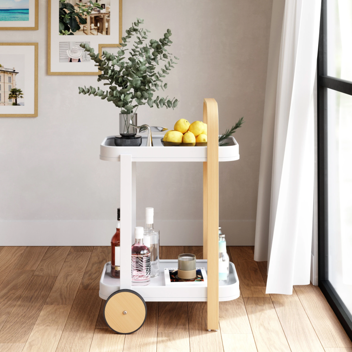 Bellwood Bar & Serving Cart