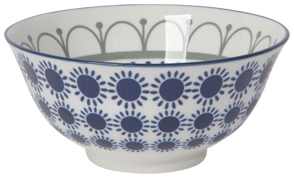 6" Black Navy Sun Bowl