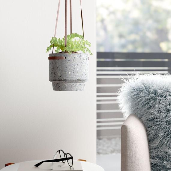Terrazzo Hanging Planter