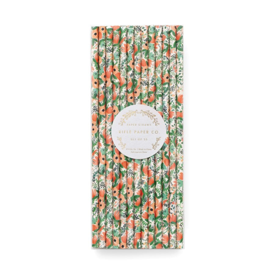 Wildflower Paper Straws
