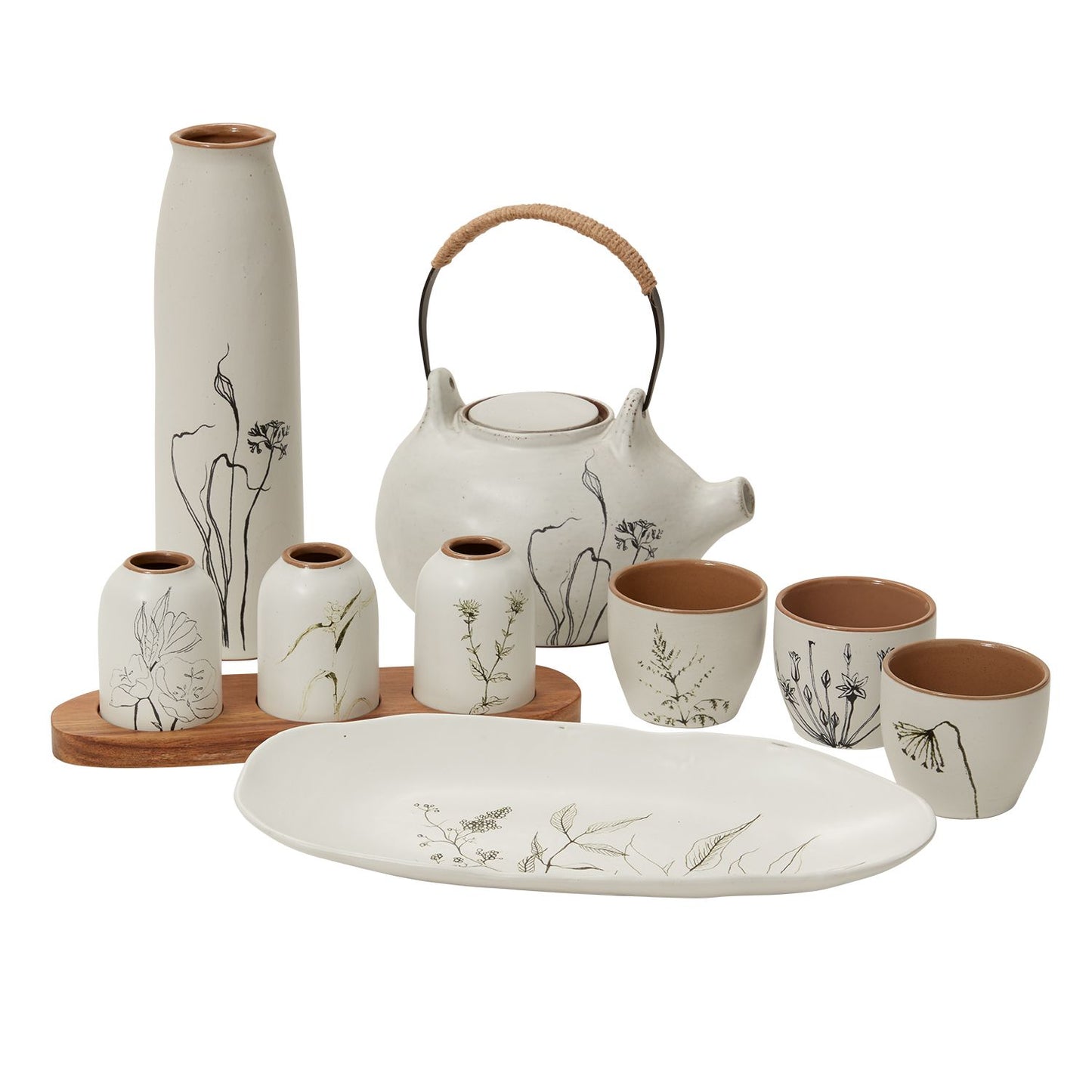 Wisteria Budvase Set