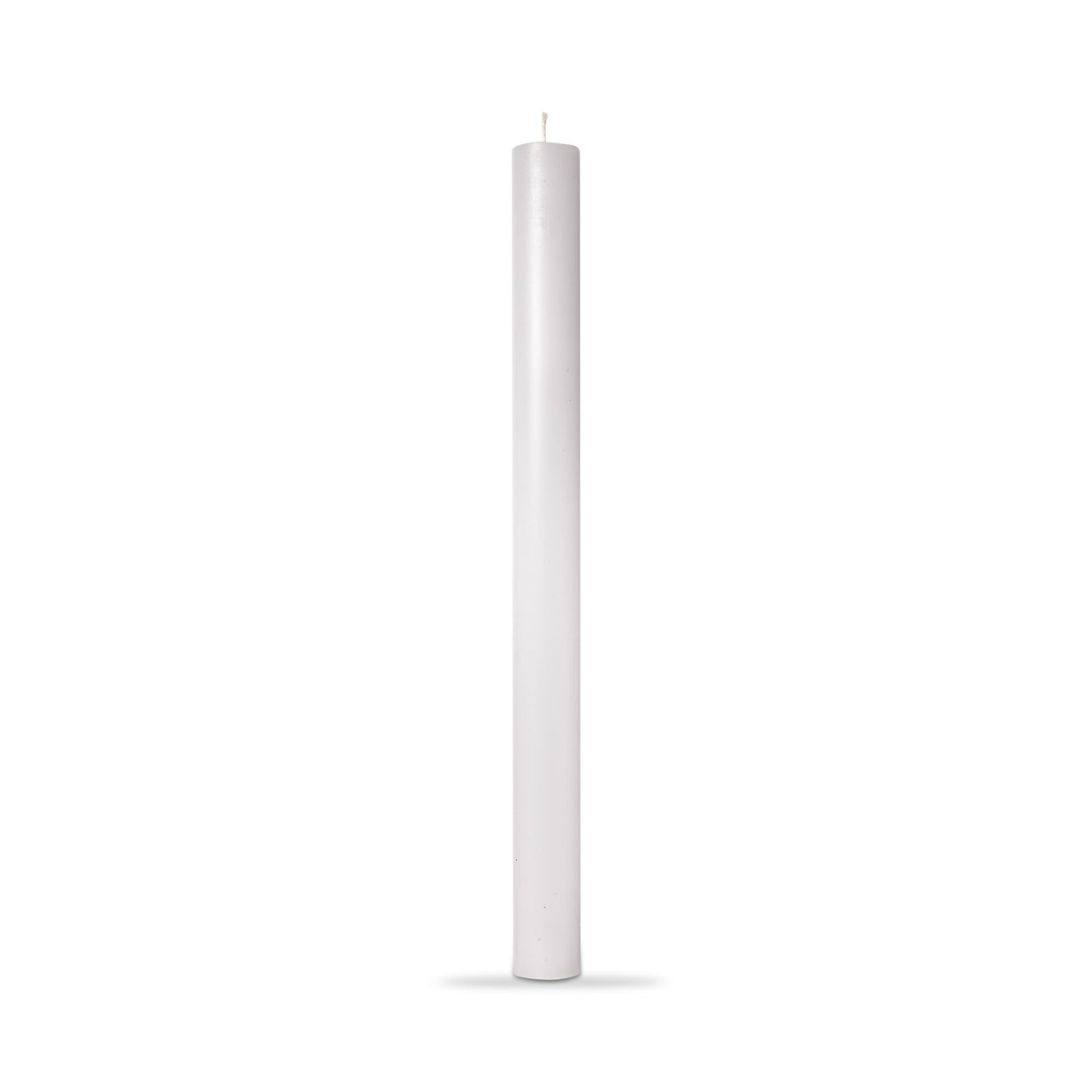 10" Straight Candle White