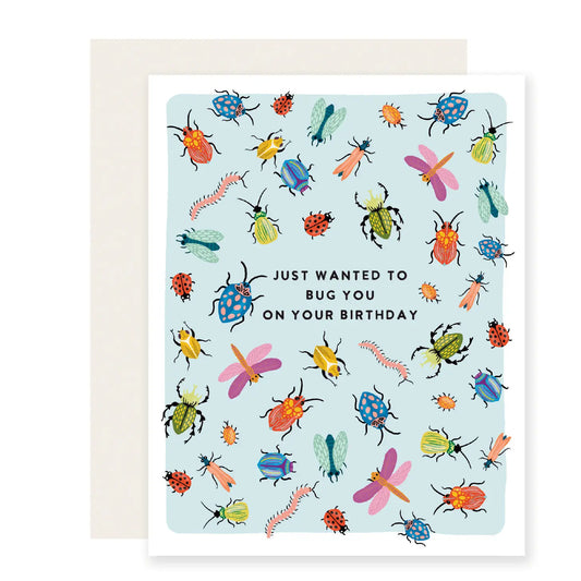 Birthday Bugs Card