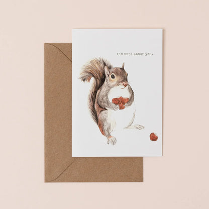 Nuts About You Card