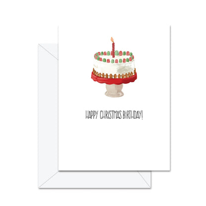 Happy Christmas Birthday! Greeting Card