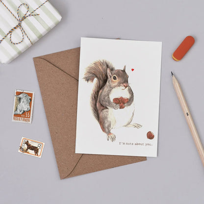 Nuts About You Card