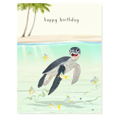 Baby Sea Turtle Card