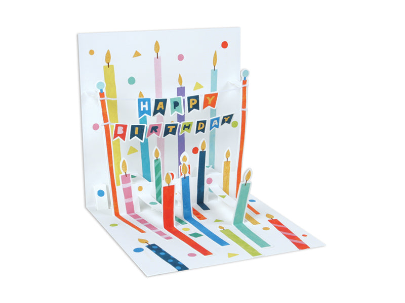Pop-up Lots Of Candles Card