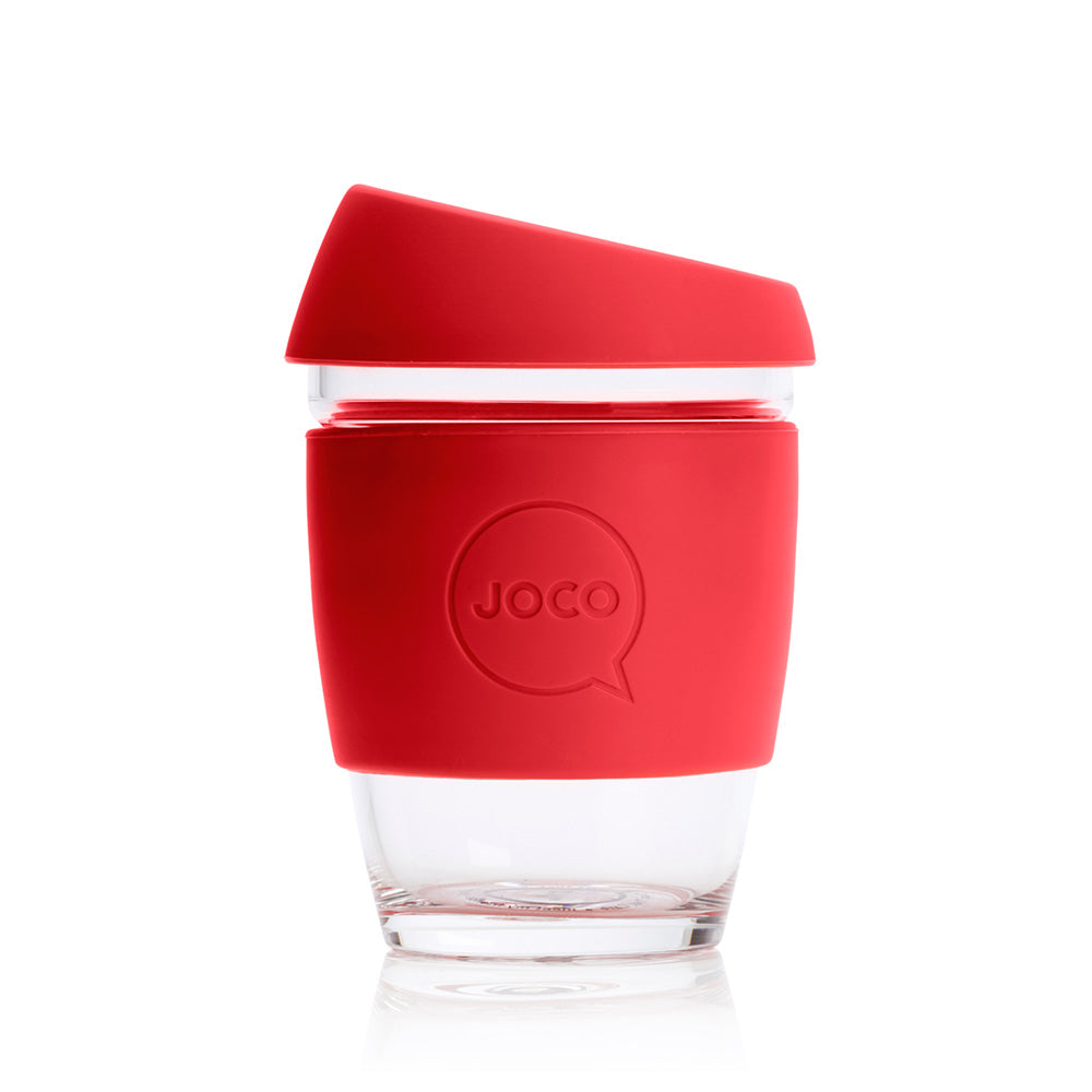 Reusable Glass Cup 12oz