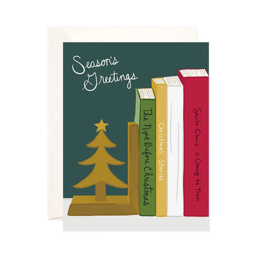 Christmas Books Greeting Card