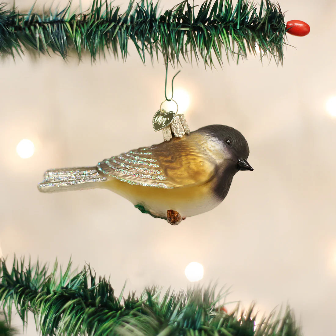 Black-Capped Chickadee Ornament